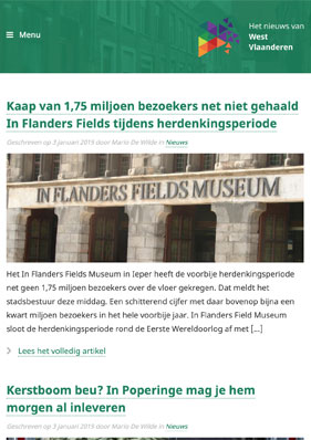 Het nieuws van West-Vlaanderen